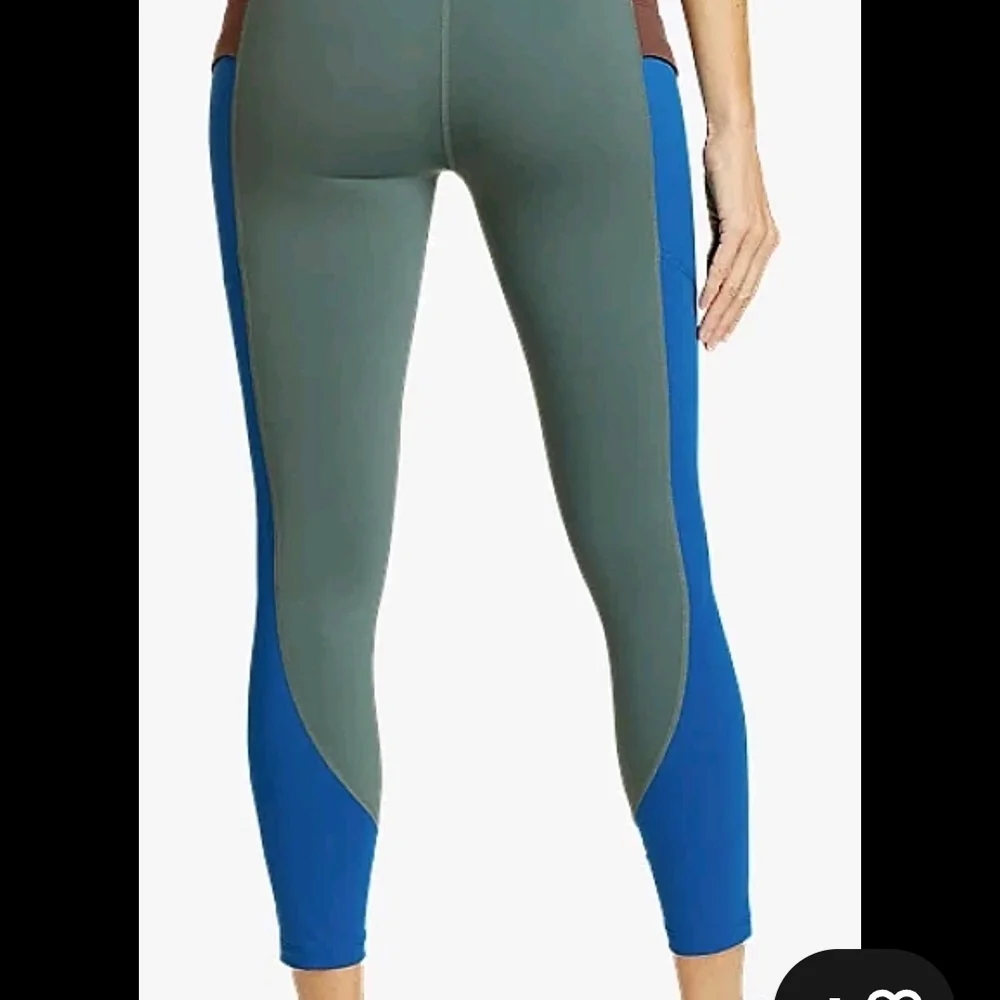 Eddie Bauer WomenGuide Trex 7/8-Length ColorBlock Leggings Small Dragonfly. - Picture 7 of 9